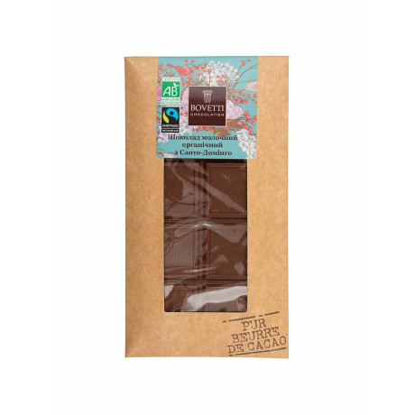 Молочний шоколад органічний 100г - 09983