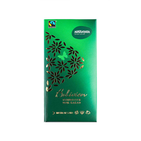 Чорний шоколад органічний Болівія 95% какао 80г - 30912
