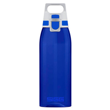  Бутылка для напитков синяя "Аква" 1л Total Color, Sigg - T0596