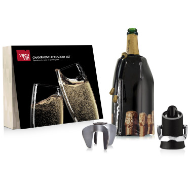 Подарочный набор аксессуаров для игристого вина - W5571