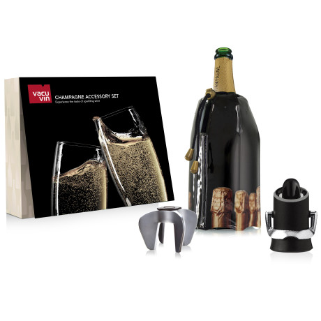 Подарунковий набір аксесуарів для ігристого вина - W5571
