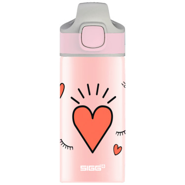 Бутылка детская для напитков Girl Power розовая 400мл, Sigg - 96672