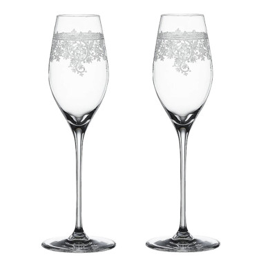 Набор бокалов для шампанского 300мл (2шт в пак) Arabesque, Spiegelau - T2825