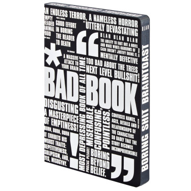 Блокнот Плохая книга "Bad Book" 256с Graphic L, Nuuna