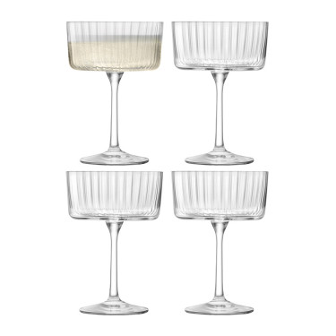 Набор бокалов для шампанского 230мл (4шт в пак) Gio Line, LSA international - T2788