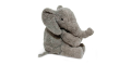 Іграшка м'яка плюшева Слон сірий великий - W1109