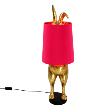 Настольная лампа Зайчонок розовый 24x24x74см, Werner Voss - T5409