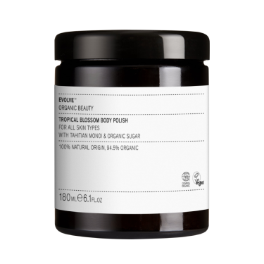 Cкраб для тела "Тропическое цветение" 180мл, Evolve Organic Beauty - T5994