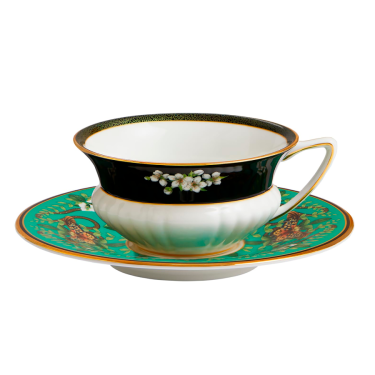 Чашка з блюдцем "Смарагдовий ліс" Wedgwood Wonderlust Teaware Wedgwood Wonderlust Teaware - T6804