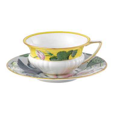 Чашка с блюдцем "Водяная лилия" Wonderlust Teaware, Wedgwood - T6805