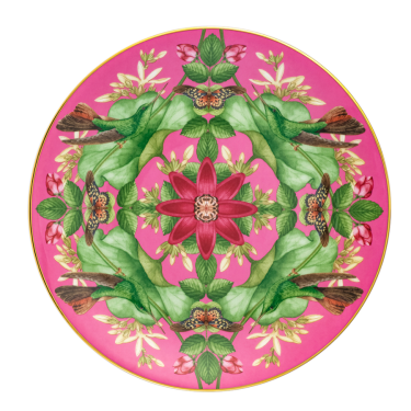 Тарелка "Розовый лотос" 20см Wonderlust Teaware, Wedgwood - T6809