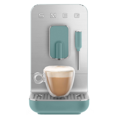 Кофемашина автоматическая с капучинатором стиль 50х изумрудно-зеленая матовая, SMEG