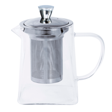 Скляний квадратний заварювач для чаю 1.2л Cristel Teapots Cristel Teapots - T7211