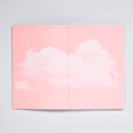 Блокнот Рожева хмара "Cloud Pink" 176с M - T7343
