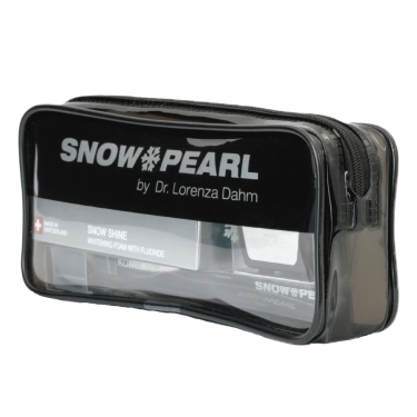 Дорожній набір з відбілюючою пінкою чорний Snow Pearl Snow Pearl - T9439