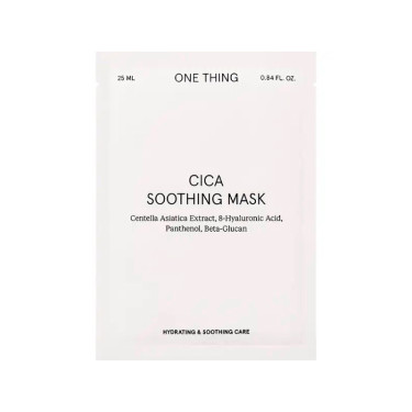 Заспокійлива маска для обличчя 25мл, One Thing One Thing One Thing - S1186
