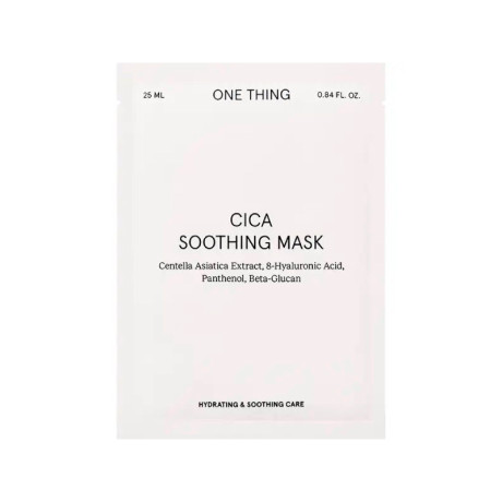 Заспокійлива маска для обличчя 25мл, One Thing - S1186