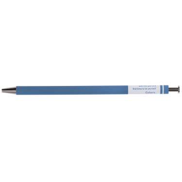 Ручка гелева синя Mark's Colors - S2475