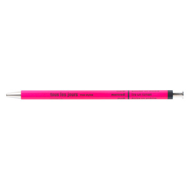 Ручка кулькова рожева Mark's Days - S2490