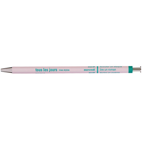 Ручка кулькова світло-рожева - S2497