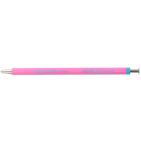 Ручка кулькова яскраво-рожева - S2502