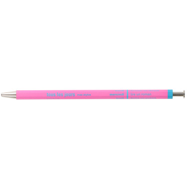 Ручка кулькова яскраво-рожева Mark's Days - S2502