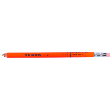 Олівець механічний з гумкою помаранчевий Days, Mark's - S2509