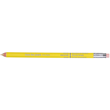 Олівець механічний з гумкою жовтий Mark's - S2517