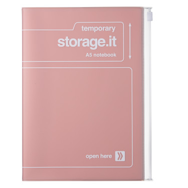 Блокнот A5 рожевий Mark's Storage.It Mark's Storage.It - S2536
