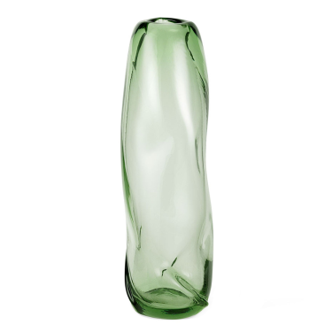 Ваза скляна зелена Ferm Living Water Swirl - S2892
