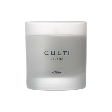 Свічка ароматична біла "Aghìa" 650 г Culti Milano Candles - R4906
