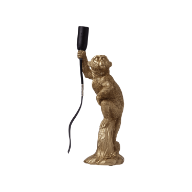 Лампа настільна Мавпа золотого кольору 12х10.5х33.5см Werner Voss Lamps Werner Voss Lamps - S2704