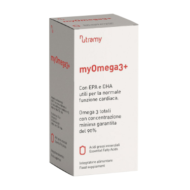 Дієтична добавка в капсулах омега-3+ жирні кислоти myOmega3+ 60шт NutraMy Fatty Acids - S8181