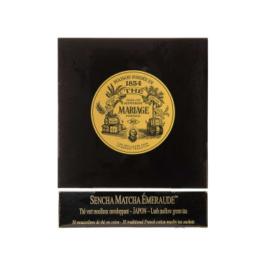 Чай зелений "Сенча-Матча" 30 х 2,5г пакет., Mariage Freres Mariage Freres Mousselines de The Mariage Freres Mousselines de The - 24506