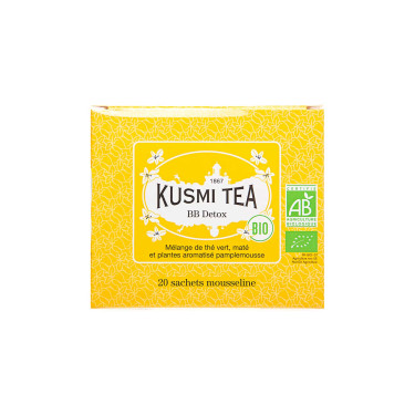 Суміш чаїв ББ Детокс органічний пакет. 20х2г, Kusmi Tea