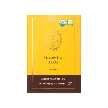 Чай жовтий органічний 12х2г, Bohyang Tea Bohyang Tea Aram Tea bag Bohyang Tea Aram Tea bag - S0844