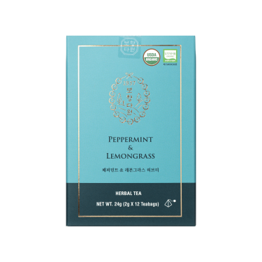 Чай трав'яний Перцева м'ята та лемонграс органічний 12х2г, Bohyang Tea Bohyang Tea Aram Tea bag Bohyang Tea Aram Tea bag - S0852