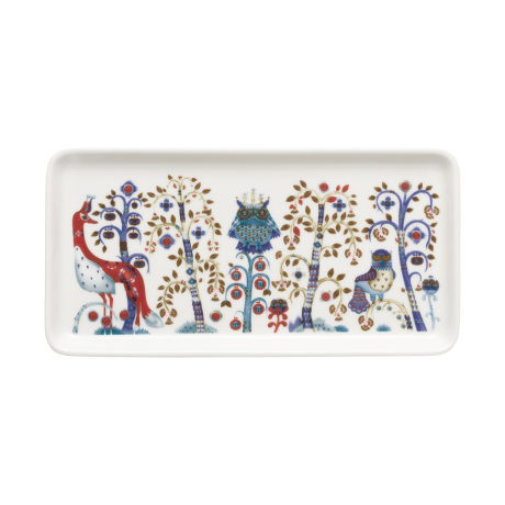 Тарілка прямокутна біла 12х24см Taika, iittala - D1497