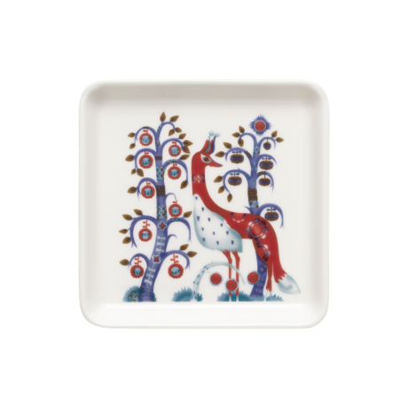 Тарілка квадратна біла 12х12см Taika, iittala - D1498