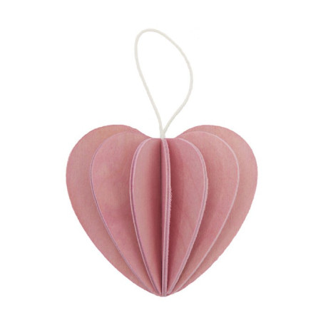 Декоративна фігурка Серце складане в асортименті 4,5см, Lovi - 24524