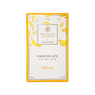 Шоколад темний з бананом 100г, Xocolata Jolonch