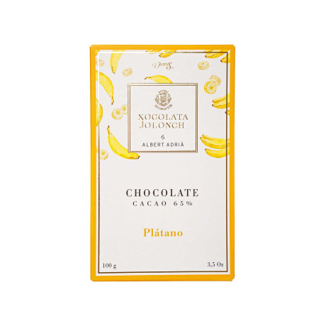 Шоколад темний з бананом 100г, Xocolata Jolonch - T1747