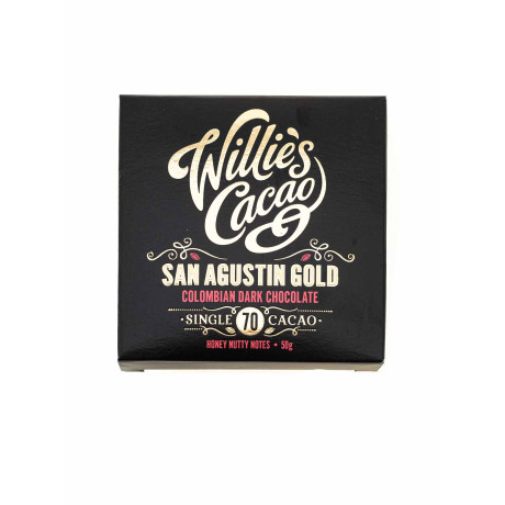 Шоколад чорний "San Agustin Colombian" 50г, Willie's Cacao - 54361