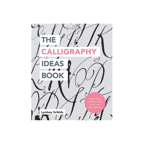 Книга "The Calligraphy Ideas Book" Ліндсі Гріббл - T9531