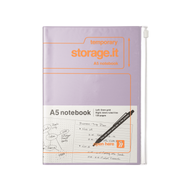 Блокнот A5 фіолетовий Storage.It