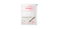 Блокнот A5 білий з рожевим Storage.It - D7275