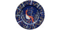 Тарелка синяя с рисунком 22см Taika, Iittala - 26111