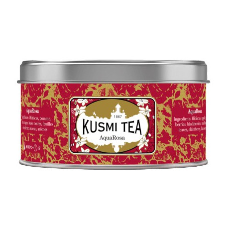 Чай фруктовий Аква Роза 125г, Kusmi Tea - 25155