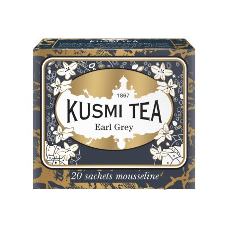 Чай чорний Ерл Грей пакет. 20х2,2г, Kusmi Tea - 21094