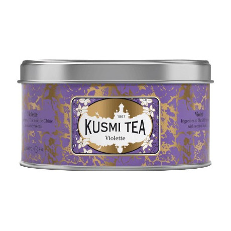 Чай чорний з пелюстками фіалки 125г, Kusmi tea - 63216